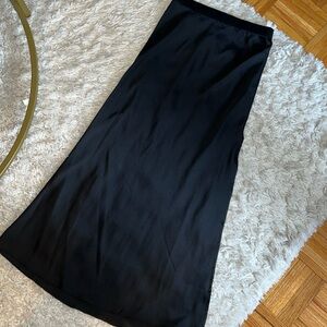 Black Slip Skirt